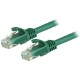 StarTech.com Cable de 1,5m Cat6 Ethernet de Red Verde - RJ45 sin Enganches - 24AWG - N6PATC150CMGN